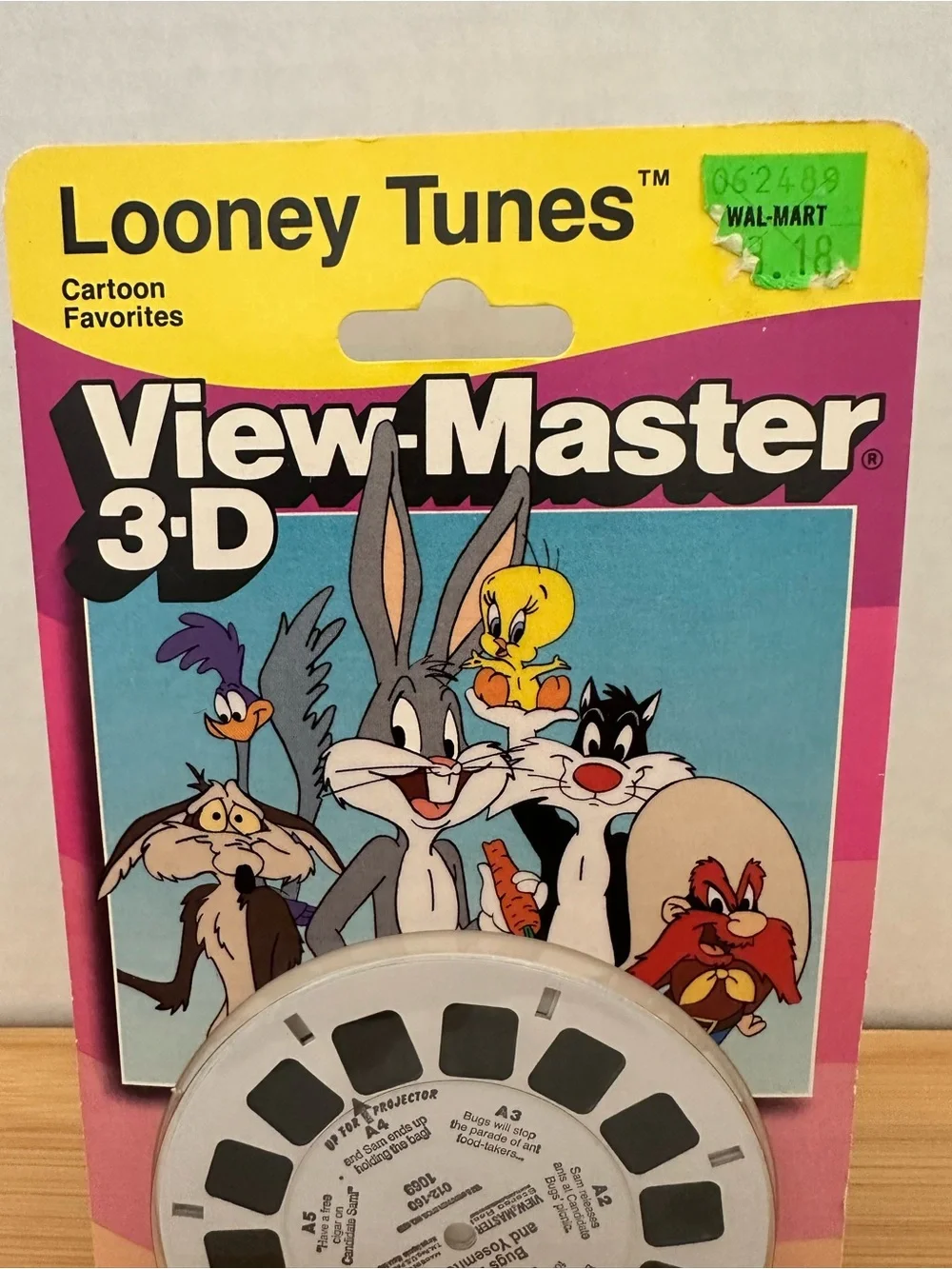 Vintage View-Master With NIP 1989 Looney Tunes 3 Reels 3-D Pictures